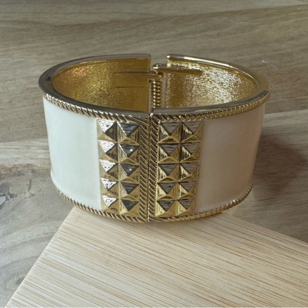 Statement Cleopatra Bangle Bracelet - image 1